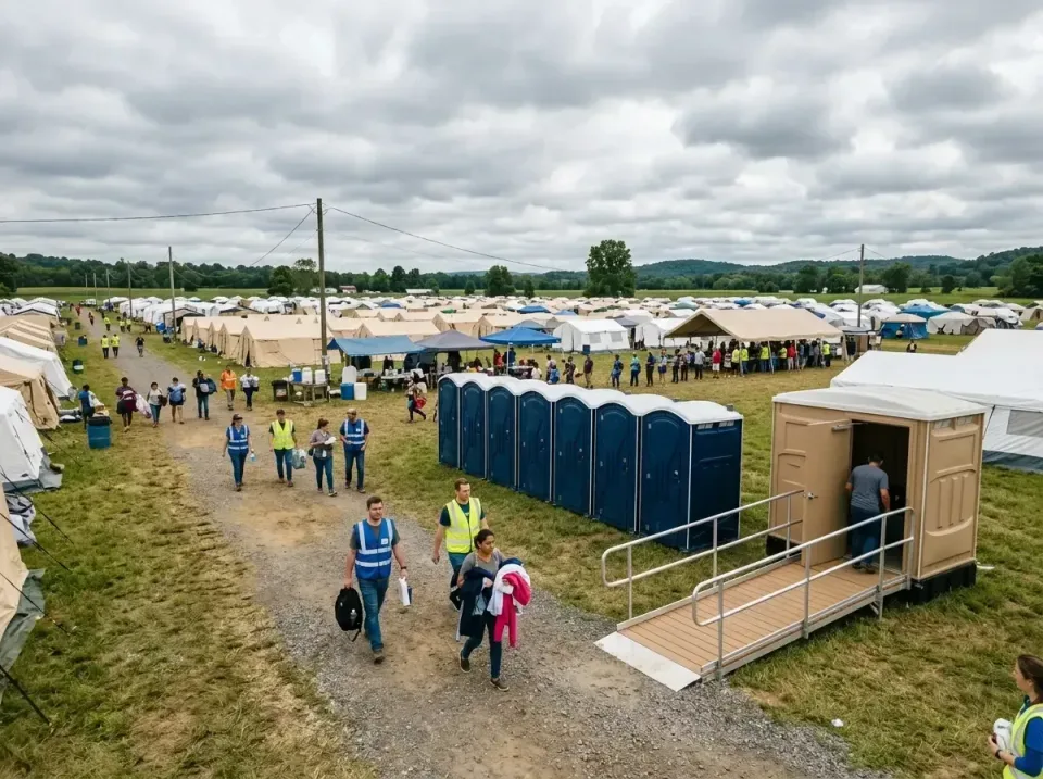 disaster-relief-camp-restrooms-010 — frequently asked questions, Dumpster & Portable Bathrooms Rental in Ancient Oaks, PA